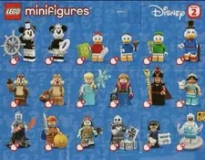 LEGO 71024 Disney Series 2 – Complete Set of 18 Minifigures