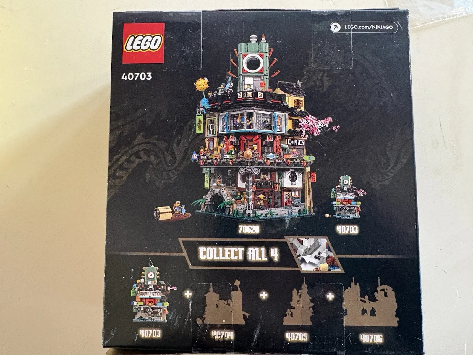 Lego 40703 Ninjago: Micro Ninjago City  339 pcs - New Sealed