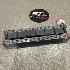 LEGO Technic Construction Conveyor Belt. Grey and Black