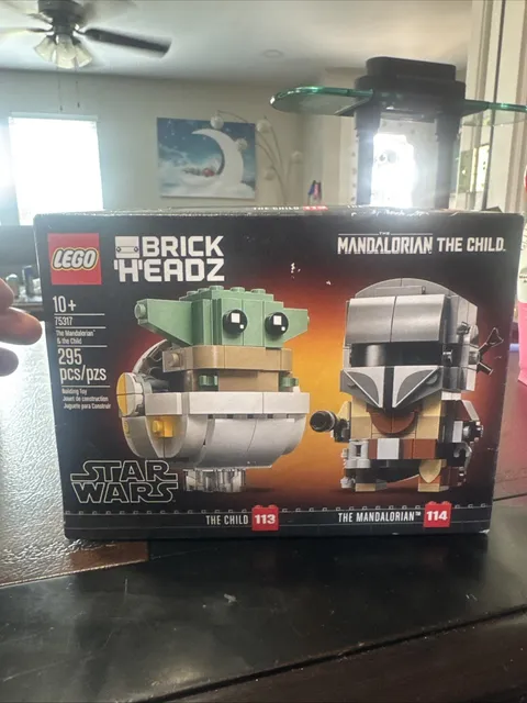 NEW LEGO Brickheadz 75317 The Mandalorian & the Child RETIRED Grogu Star Wars