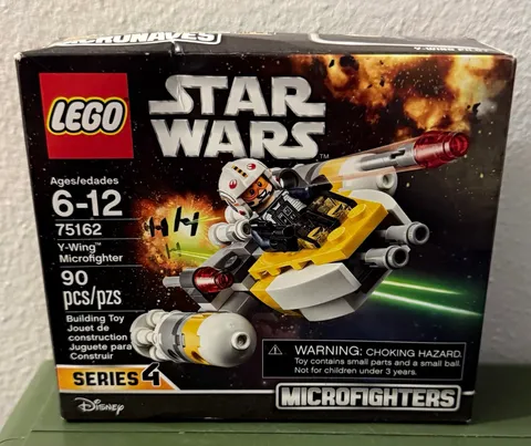 New/Retired In Box LEGO Star Wars Y-Wing Microfighter 75162 Microfighters