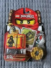 LEGO NINJAGO Cole DX 2170 Spinjitzu Spinner Minifigure 2011 SEALED NEW
