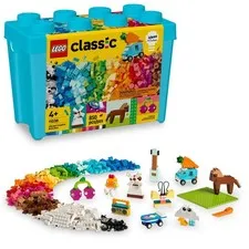LEGO Classic Vibrant Creative Brick Box Building Blocks - Sensory & Learning ...