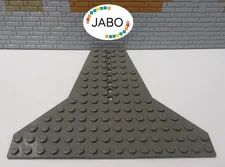 (E15/3/7) Lego 6219 Wing Plate 16x14 Vintage Dark Gray 6198
