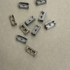 Lego 3937 Dark Gray Replacement Parts Pieces Lot of 10