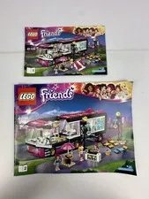 LEGO Friends Pop Star Tour Bus 41106 Instruction Guide Book 1 And 2 MANUALS ONLY