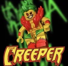 LEGO dc Comics Creeper Custom Minifigure By Pickle Brick & Attic