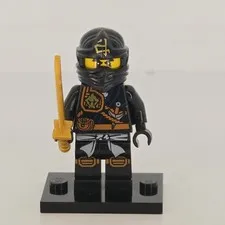 LEGO Minifigure Ninjago Cole Jungle Robe Tournament of Elements njo124 w/ Katana