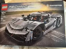LEGO TECHNIC: Koenigsegg Jesko Absolut Gray Hypercar (42173)