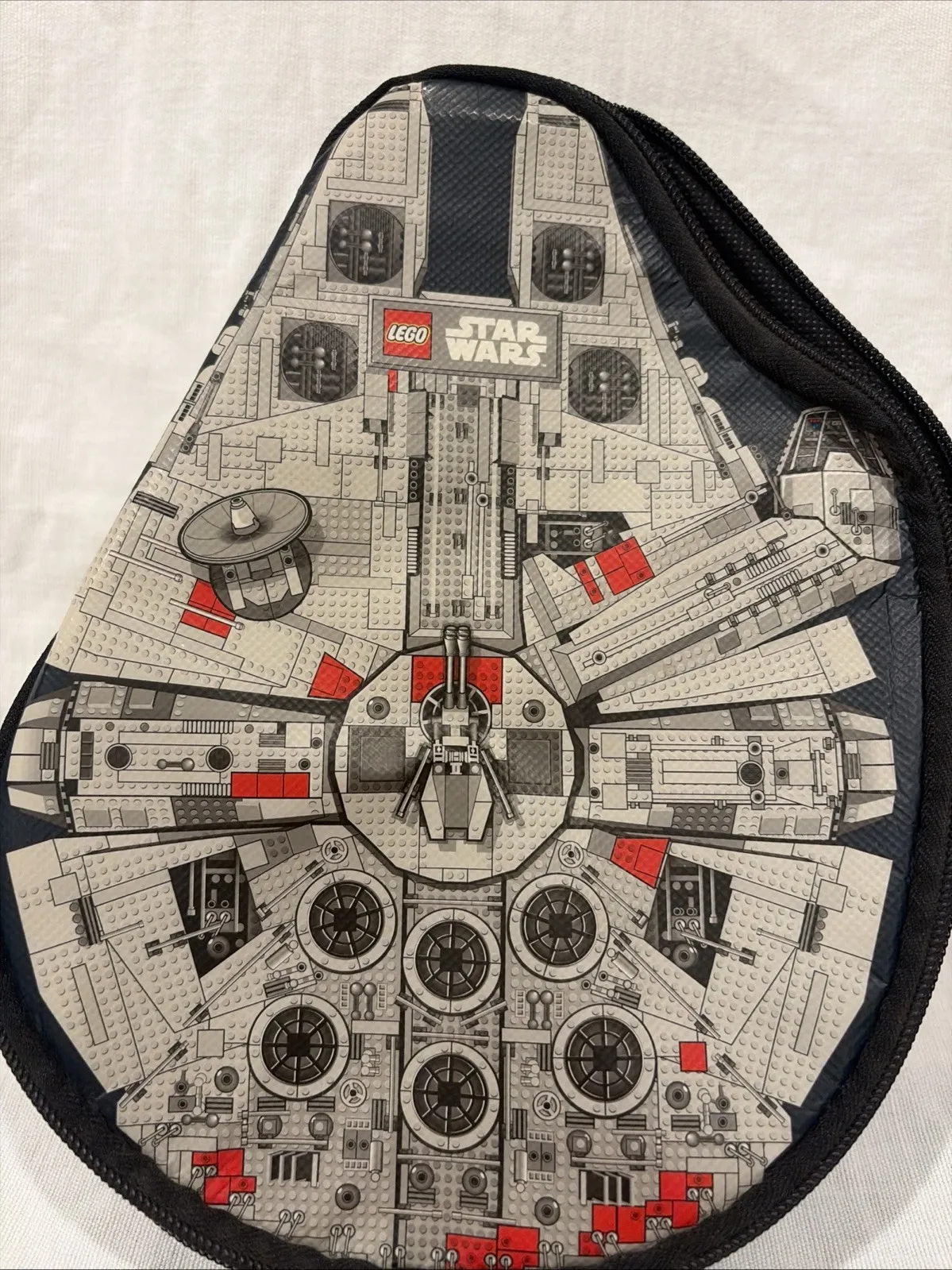 New LEGO Star Wars Millennium Falcon - 27 Slot Minifigure Zippered Carrying Case