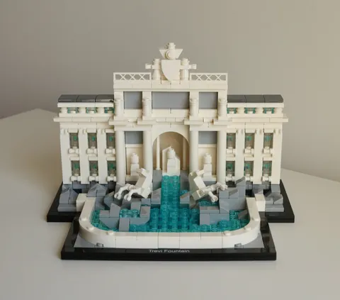 LEGO 21020 Trevi Fountain *Complete Parts*NO Manual or Box* Adult Owned