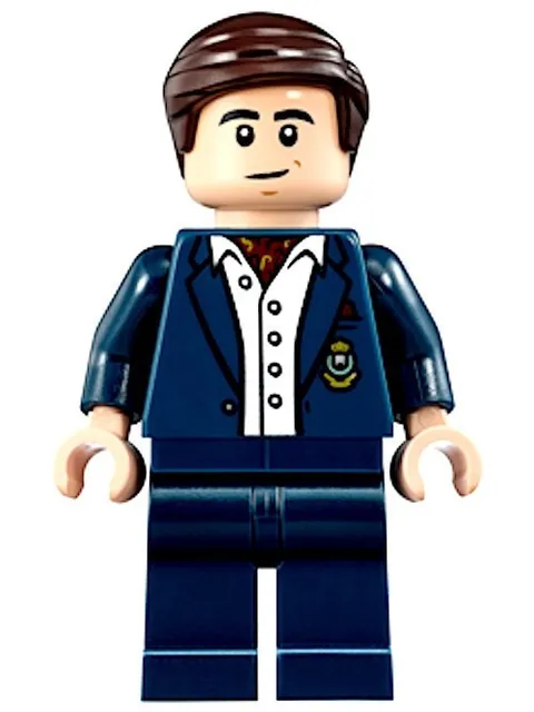LEGO Bruce Wayne Minifigure Ascot and Button Down Shirt TV Batman 76052 NEW RARE