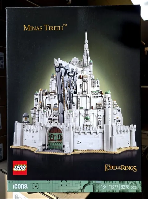 LEGO Icons The Lord of the Rings Minas Tirith 11377 New Sealed