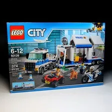 LEGO City Mobile Command Center Kit 60139 Cops & Robbers Factory Sealed in Box