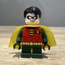 LEGO DC Robin Custom Minifigure BTAS Batman Legacy Of The Dark Knight
