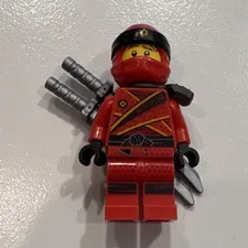 LEGO Ninjago Kai Minifigure Sons of Garmadon njo0391 Red Ninja 70638 Genuine