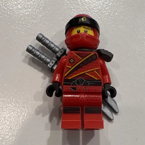 LEGO Ninjago Kai Minifigure Sons of Garmadon njo0391 Red Ninja 70638 Genuine