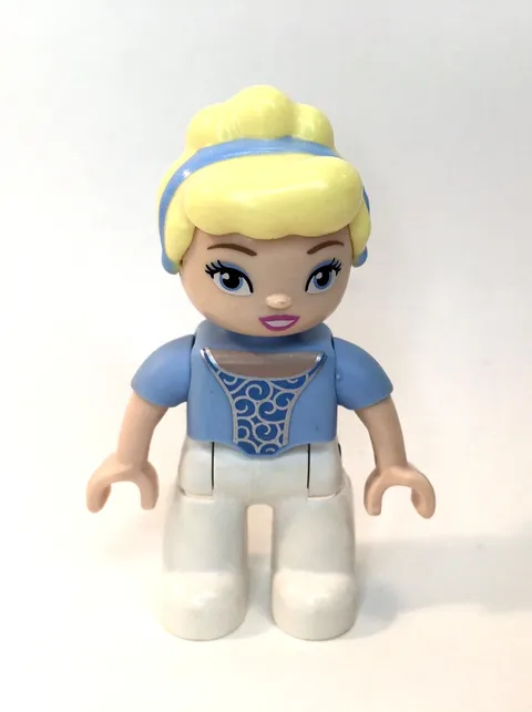 Lego Duplo Cinderella Figure Disney Princess Light Blue Headband