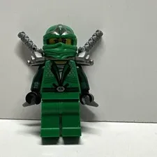 LEGO Green Ninja ZX Minifigure with Silver Shoulder  NJO065 / tlm067