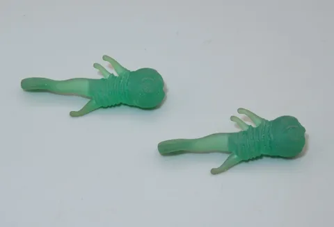 LEGO Part # 57555 Bionicle Squid Rubber Ammo trans light blue lot of 2