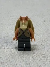 LEGO Star Wars Jar Jar Binks Minifigure Gungan Swamp