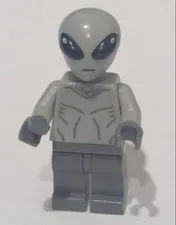 LEGO Classic Alien Minifigure Series 6 col06-01 Grey with No Stand or Accessory
