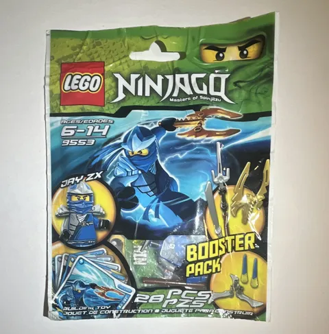 LEGO NINJAGO Masters of Spinjitzu 9553 Jay ZX Booster Pack Polybag 28 pcs