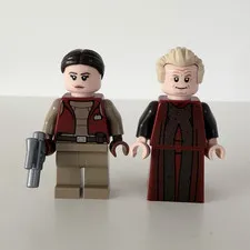 Lego Chancellor Palpatine And Padme From 75354