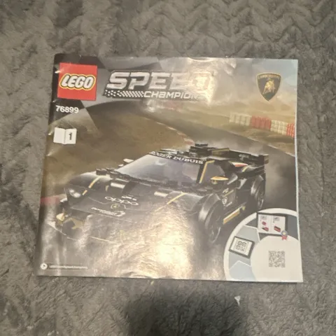 LEGO Speed Champions 76899 Lamborghini Urus & Huracán Manual Booklet