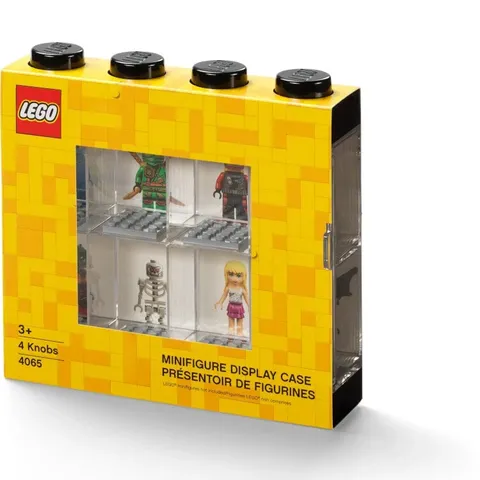 LEGO Storage Products: 40650603 Minifigure Display Case 8 Black NEW SEALED