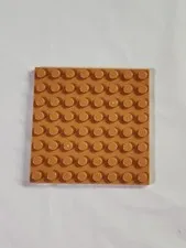LEGO Parts ● 8x8 Plate ● Medium Nougat ● # 41539 or 42534 ● QTY 1