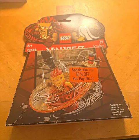 LEGO NINJAGO Spinjitzu Slam Kai vs Samurai 70688 32 pcs Age 6+
