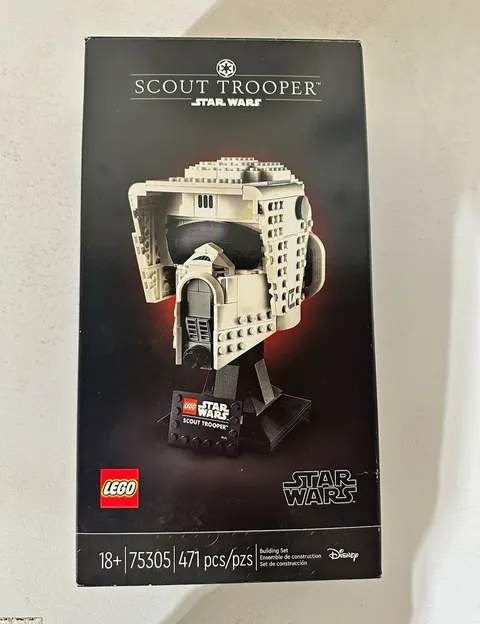 LEGO Star Wars Scout Trooper Helmet 75305 471 pcs New in Box