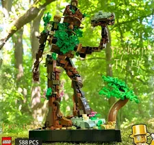LEGO MOC The Lord of the Rings, Broom Tree, Parts Package, 588 pieces