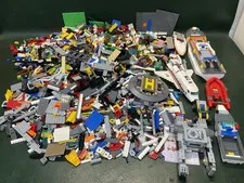LEGO Lot Random Mixed Pieces Bulk 18 Pounds ~ Vehicles, Boats