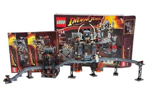 LEGO Indiana Jones: The Temple of Doom 7199 Complete Building Set Retired