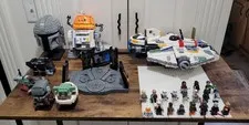 Lego Star Wars Set Lot comes with some minifigs -Rebels- please see description 