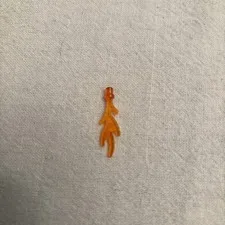 LEGO Translucent Orange Castle FIRE Flame City Firefighter Flame