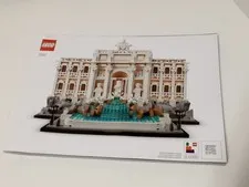 LEGO Trevi Fountain 21062 Manual Architecture Instructions Only NO Parts 