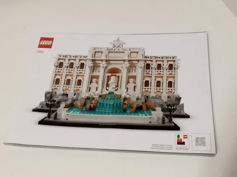 LEGO Trevi Fountain 21062 Manual Architecture Instructions Only NO Parts 