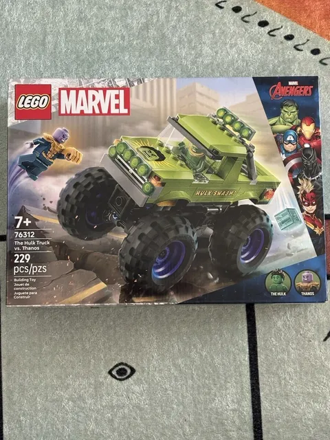 LEGO Marvel Avengers: Hulk Truck vs.Thanos (Set 76312)BRAND NEW & MYSTERY GIFT !