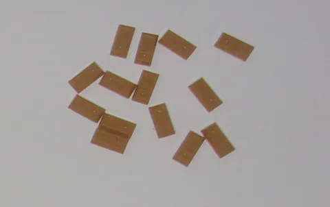 Lego Gold Brick Parts Lot   