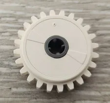 Lego 60c01 32051c01 32052c01 76244 White Technic Gear 24 Tooth Clutch Part Piece
