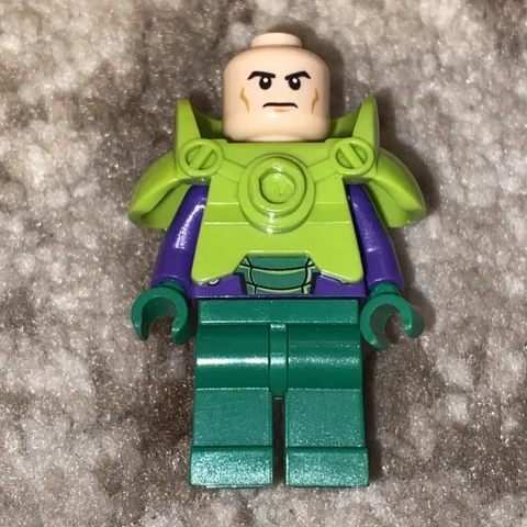 Lego Lex Luther Battle Armor Green Legs Minifigure 10724 sh0292 DC Super Heroes