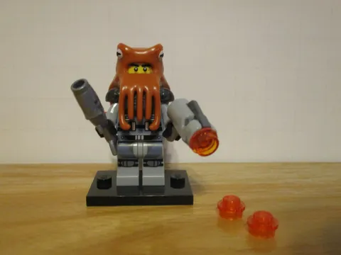 Lego Ninjago Movie Minifigure - Shark Army Octopus (71019 CMF) COMPLETE