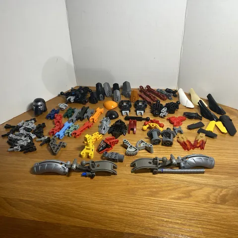 LEGO BIONICLE Bulk Lot Mixed Figure Parts / Pieces + Other Lego Parts