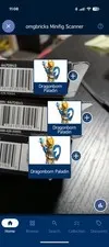 LOT of 3 Sealed New LEGO CMF Dragonborn Paladin Dungeons and Dragons 71047 