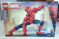 LEGO Marvel Spider-Man Hero Figure. Building Toy. Brand New