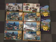 LEGO Mixed Lots Star Wars - Super Mario - Creator - Friends 10 Pieces New Sealed
