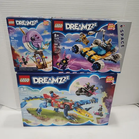 Lego Dreamzzz  Lot Mr Oz Space Car 71475 Crocodile Car 71458 Izzie Narwhal Ballo